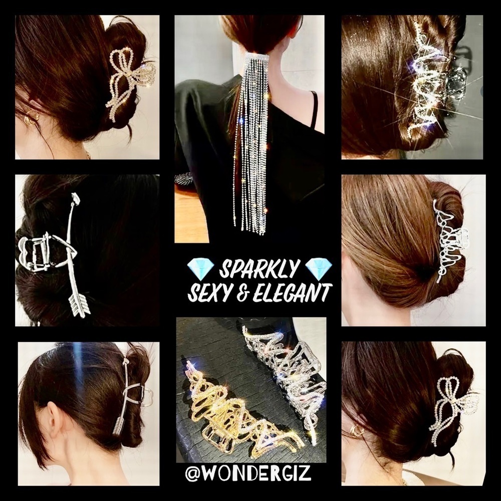 Super Elegant Embellished Hairpin to Enhance your Casual or Night Our Hair look - Picture 7 of 8